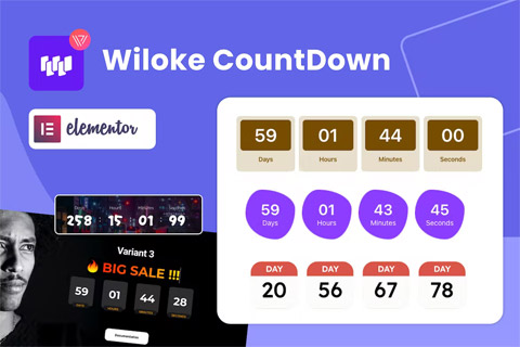 WordPress плагин CodeCanyon Wiloke Countdown Timer