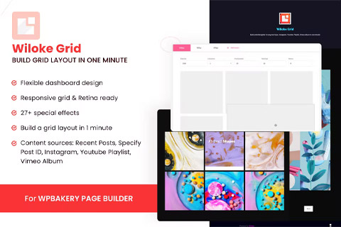 WordPress плагин CodeCanyon Wiloke Grid