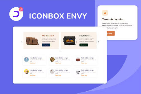 CodeCanyon Wiloke Icon Box Envy