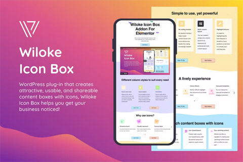 WordPress плагин CodeCanyon Wiloke Icon Box