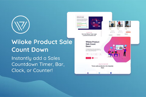 WordPress плагин CodeCanyon Wiloke Product Sale Countdown