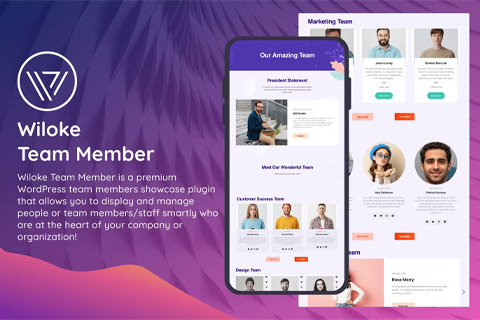 WordPress плагин CodeCanyon Wiloke Team Member