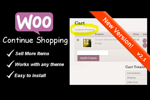 CodeCanyon WooCommerce Continue Shopping Link