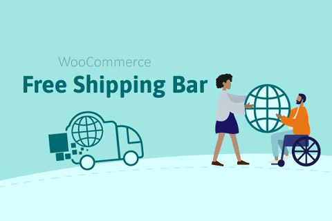WordPress плагин CodeCanyon WooCommerce Free Shipping Bar