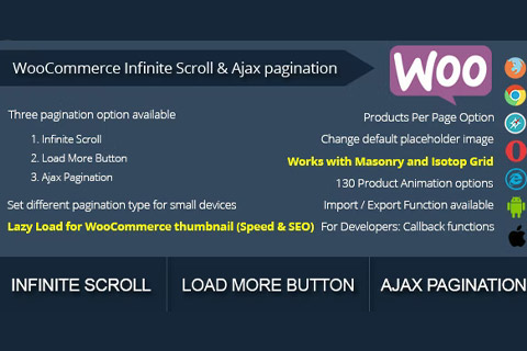 WordPress плагин CodeCanyon WooCommerce Infinite Scroll