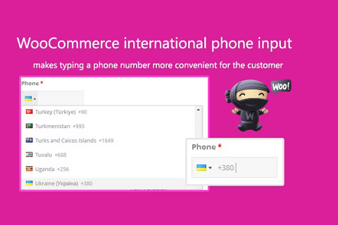 WordPress плагин CodeCanyon WooCommerce International Phone Input
