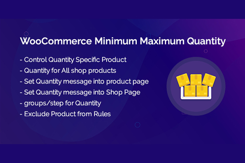 WordPress плагин CodeCanyon WooCommerce Minimum Maximum Quantity