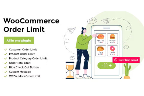 WordPress плагин CodeCanyon WooCommerce Order Limit