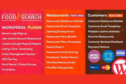 WordPress плагин CodeCanyon WP Food Search