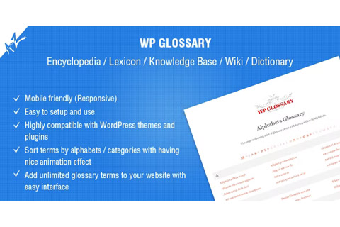 CodeCanyon WP Glossary