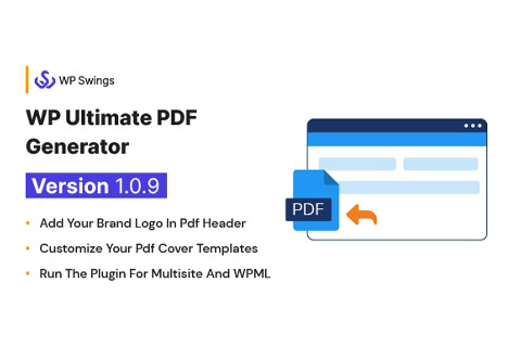 WordPress плагин CodeCanyon WP Ultimate PDF Generator