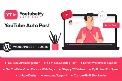 WordPress плагин CodeCanyon Youtubeify