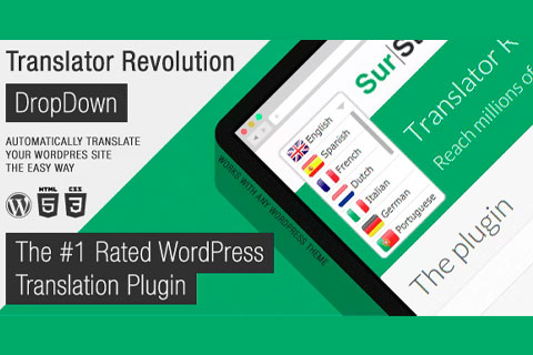 WordPress плагин CodeCanyon Translator Revolution