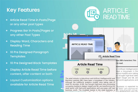 CodeCanyon Article Read Time & Progress Bar