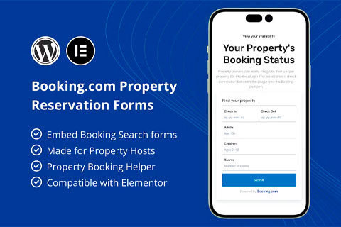 WordPress плагин CodeCanyon Booking.com Property Reservation Forms