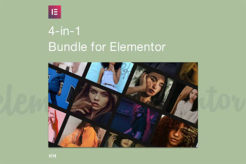 CodeCanyon Bundle 4-in-1 For Elementor