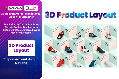 WordPress плагин CodeCanyon BWD 3D WooCommerce Product Layout