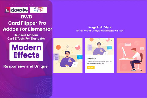 WordPress плагин CodeCanyon BWD Card Flipper Pro