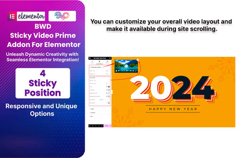 WordPress плагин CodeCanyon BWD Sticky Video Prime