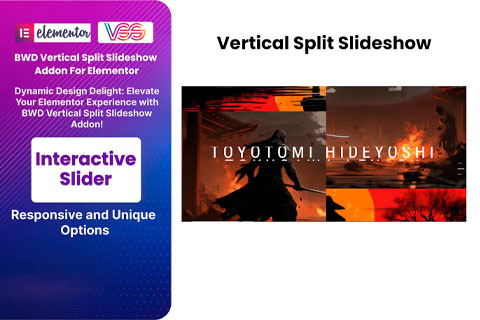 CodeCanyon BWD Vertical Split Slideshow