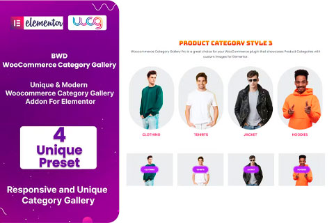 WordPress плагин CodeCanyon BWD WooCommerce Category Gallery