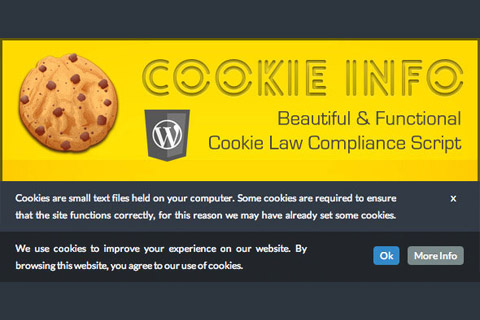 WordPress плагин CodeCanyon Cookie Info WP