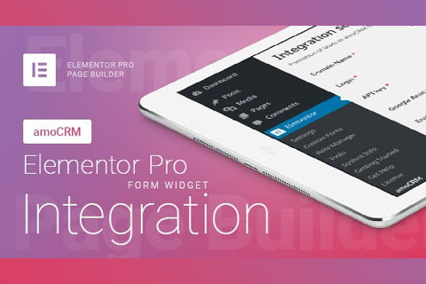 WordPress плагин CodeCanyon Elementor Pro Form Widget amoCRM