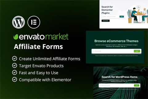 WordPress плагин CodeCanyon Envato Market Affiliate Forms