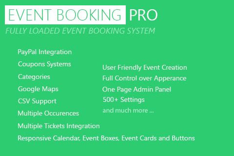 CodeCanyon Event Booking Pro