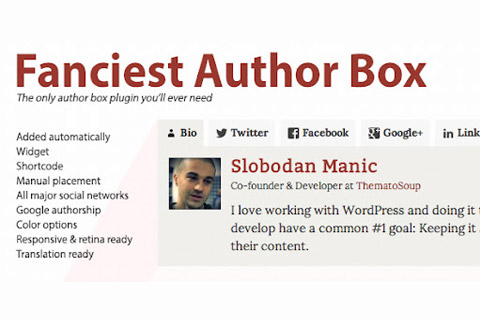 CodeCanyon Fanciest Author Box