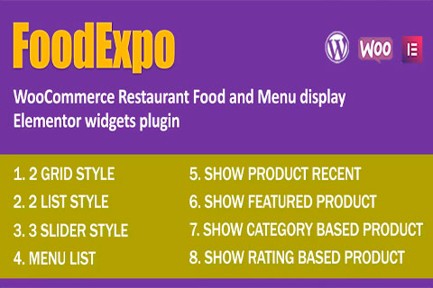 WordPress плагин CodeCanyon FoodExpo