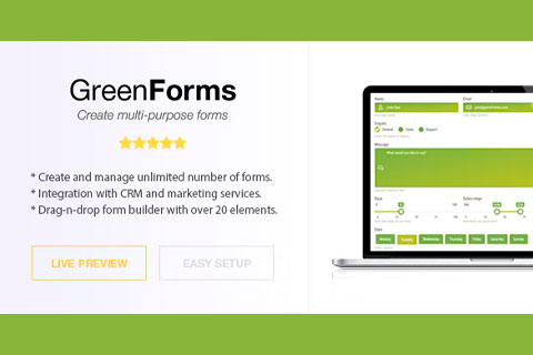 CodeCanyon Green Forms