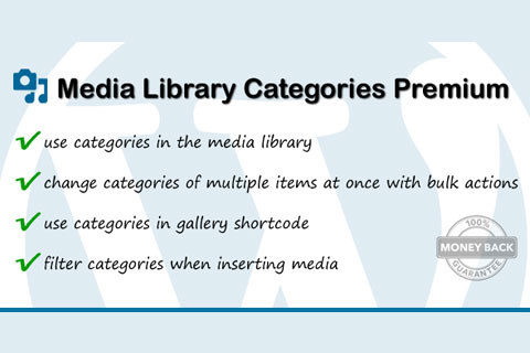 CodeCanyon Media Library Categories Premium
