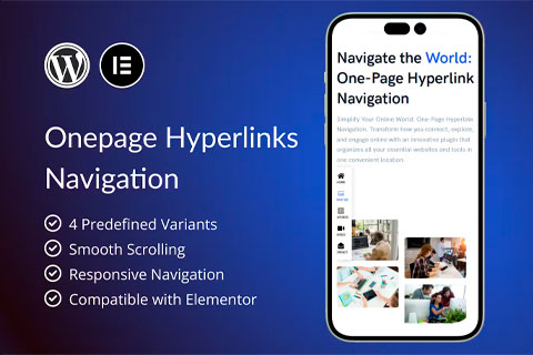 WordPress плагин CodeCanyon OnePage Hyperlinks Navigation