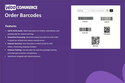 CodeCanyon Order Barcodes for WooCommerce