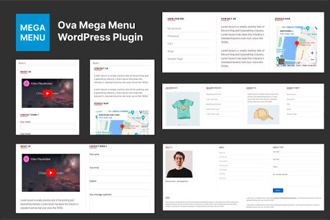 CodeCanyon Ova Mega Menu