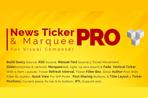 CodeCanyon Pro News Ticker & Marquee