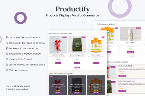 WordPress плагин CodeCanyon Productify