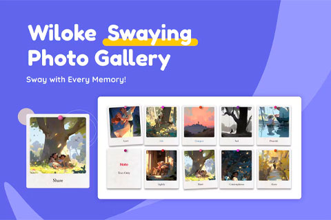 CodeCanyon Wiloke Swaying Photo Gallery