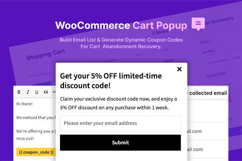 WordPress плагин CodeCanyon WooCommerce Cart Popup