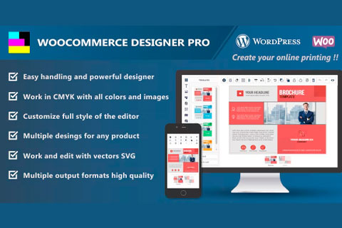 WordPress плагин CodeCanyon WooCommerce Designer Pro