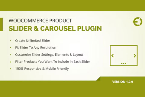 WordPress плагин CodeCanyon WooCommerce Product Slider & Carousel Plugin