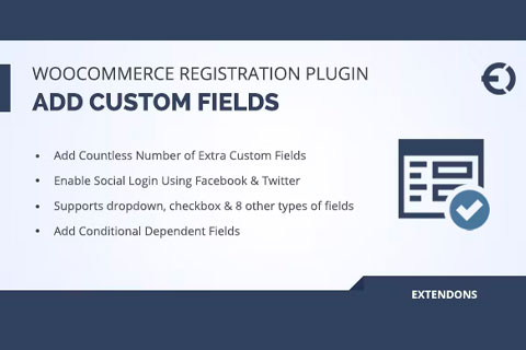 CodeCanyon WooCommerce Registration Fields