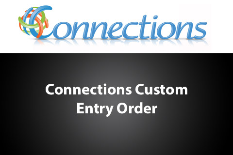 Connections Custom Entry Order