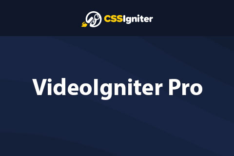 WordPress плагин CSSIgniter VideoIgniter