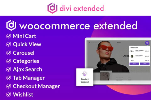 WordPress плагин Divi WooCommerce Extended