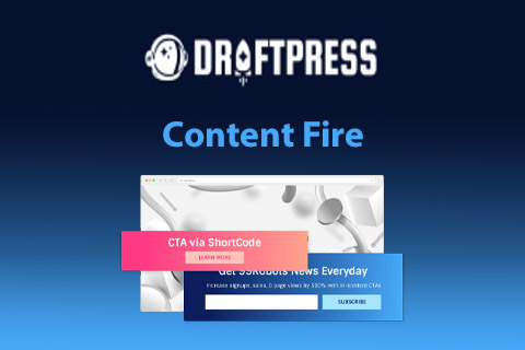 WordPress плагин Content Fire