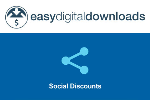 WordPress плагин EDD Social Discounts