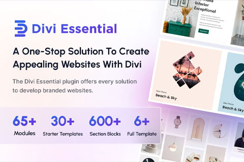 WordPress плагин ElegantThemes Divi Essential