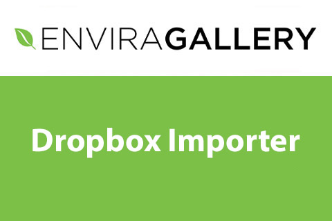 WordPress плагин Envira Gallery Dropbox Importer